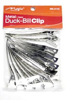 Magic Collection Metal Duck-Bill Clip (12pcs)