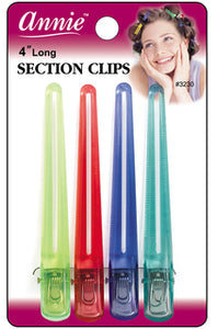 annie 4 pc Section Clip -4 inch