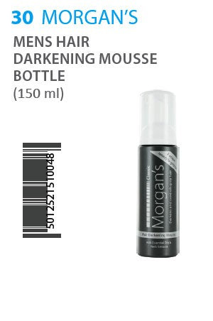 Morgan's Hair Darkening Mousse 150ml