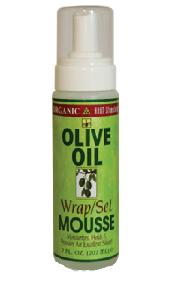 Organic Root Olive Oil Wrap/Set Mousse (7 Oz)