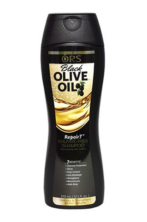 Organic Root BLK Olive Oil Sulfate-Free Shampoo 12.5oz