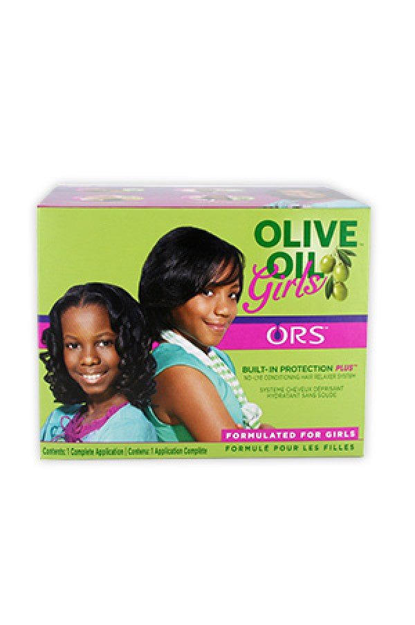 Organic Root Olive Oil Girls No-Lye Cond Relaxer Kit