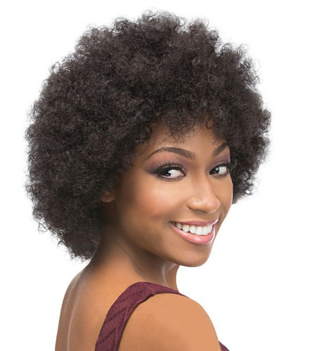 VELVET WIG Afro, Full Human Hair Wig