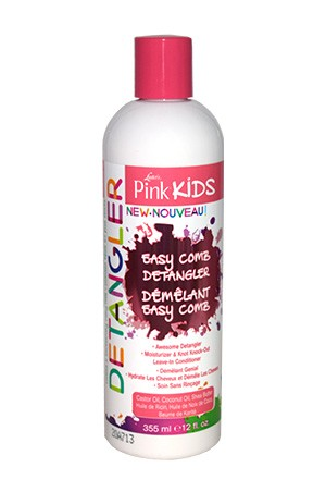 Pink Kids Easy Comb Detangler 12oz