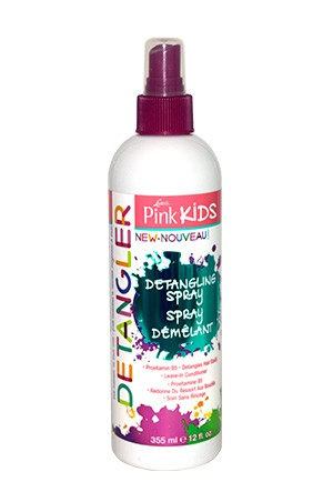 Pink Kids Detangling Spray 12oz