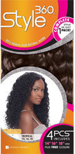 Style 360 Super Wave 12, 14, Human Hair Extensions