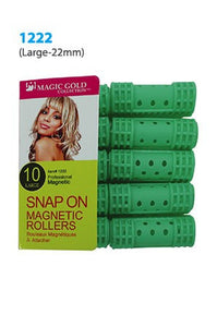 Magic Snap On Magnetic Rollers 10pc