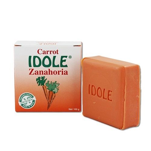 Idole Carrot Exfoliating Soap 100g