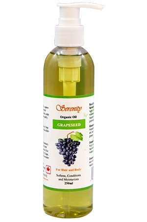 Serenity Organic Grapeseed Oil 250ml