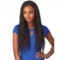 Cloud9 4x4 Part Swiss Lace Wig Senegal Twist, Synthetic Hair Wig