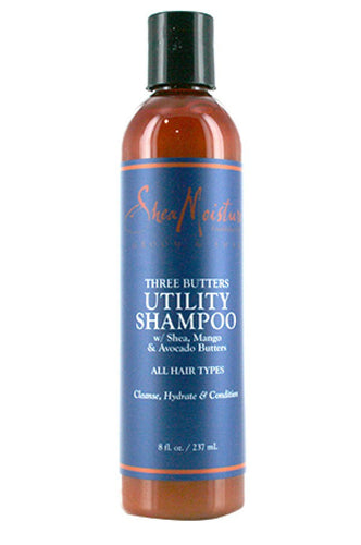 Shea Moisture Three Butters Utility Shampoo 8oz