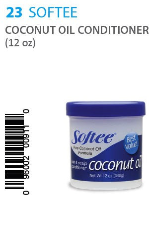 Softee Coconut Oil Conditioner 12oz