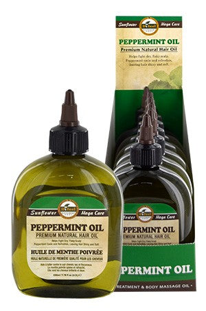 Sunflower Difeel Premium Natural Hair Oil peppermint 7.78oz