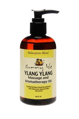 Sunny Isle Massage & Aromatherapy Oil [Ylang Ylang] 8oz
