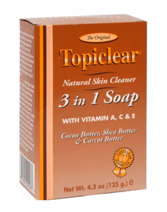 Topiclear Gold 3 in 1 Butter Soap 4.5 oz /125g