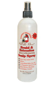 Will Gro Braid & Extension Scalp Spray (Extra Dry) -12oz