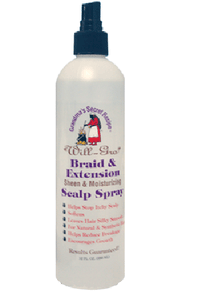 Will Gro Braid & Extension Sheen Moisturizing Scalp Spray -12oz