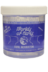 Worlds of Curls Curl Activator Gel-Regular 16.2oz