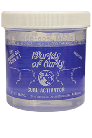 Worlds of Curls Curl Activator Gel-Regular 32oz