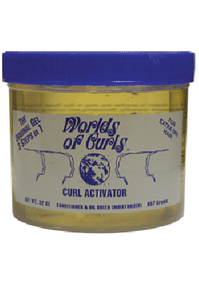 Worlds of Curls Curl Activator Gel-Extra Dry 16.2oz
